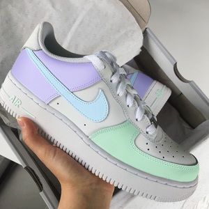 NWT ColorBlock Rare Nike Air Force 1s Custom